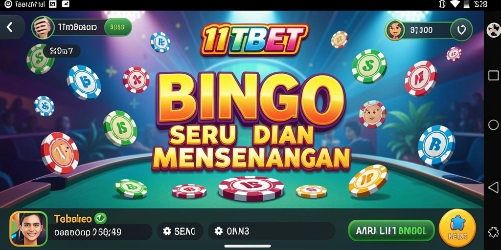 Tampilan gameplay seru dari permainan Bingo di 11TBET.