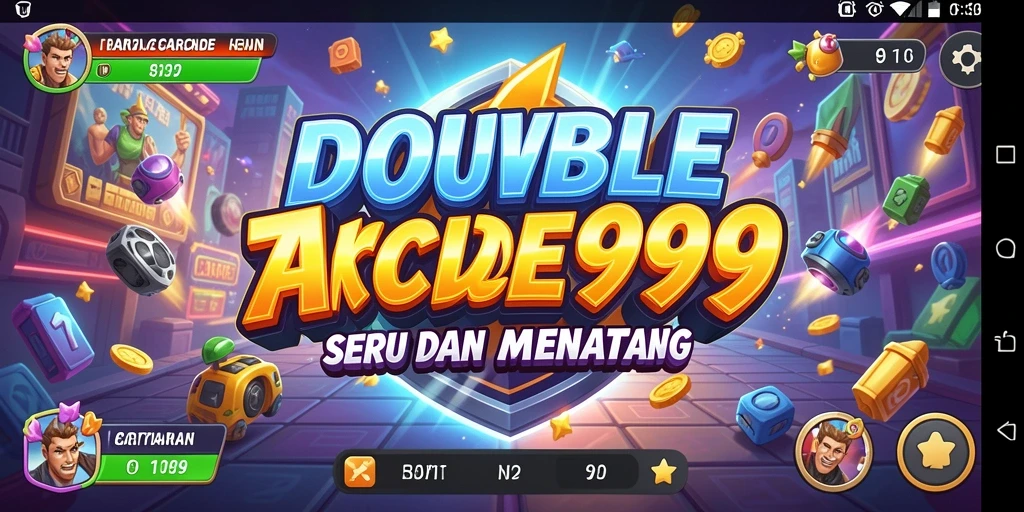 Tampilan gameplay DOUBLE999 yang menampilkan aksi seru dan tantangan menarik.
