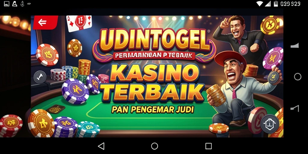 Tangkapan layar UDINTOGEL menampilkan suasana permainan Kasino yang seru dan mengasyikkan.